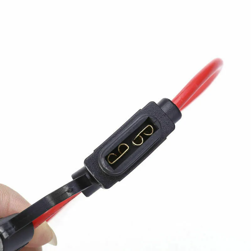 10 X водонепроницаемый ATC 12 AWG мини держатель предохранителя встроенный мощность для автомобиля Лодка Грузовик