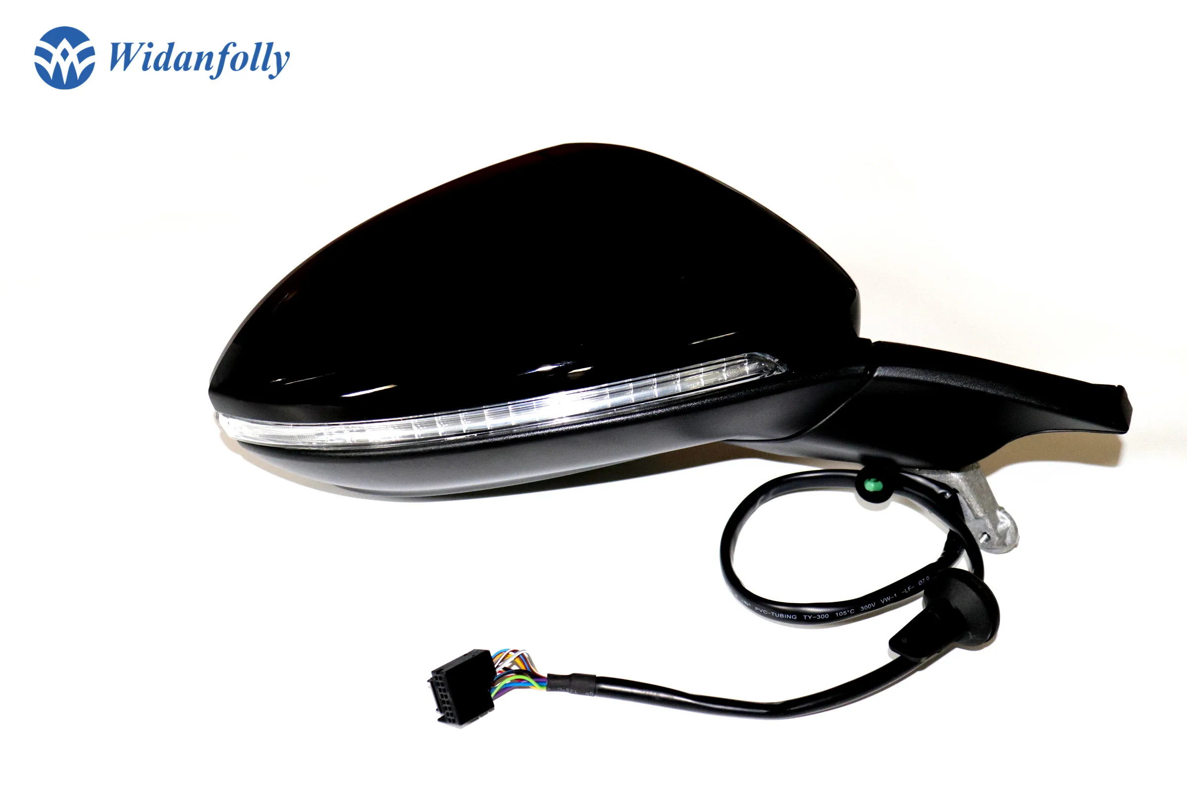 Widanfolly Genuine Auto Folding Mirror Electric Folding Side Mirrors With Switch For Golf 7 MK7 5GG