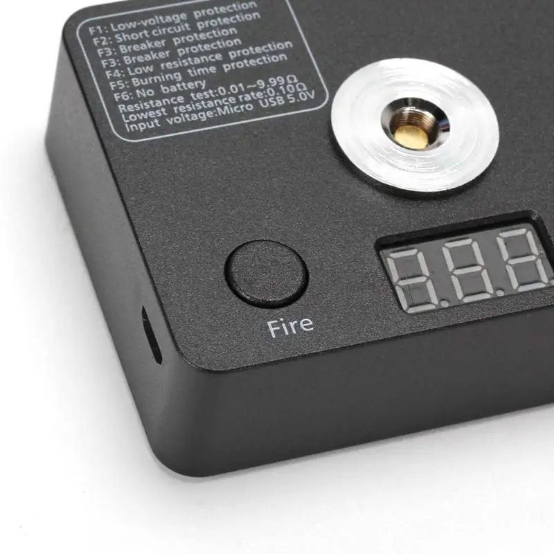 521 Tab мини V3 ом измеритель сопротивления тестер Vape катушка провода DIY инструмент электронные сигареты нагревательный провод горящий стол