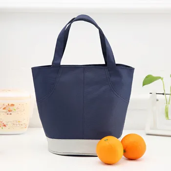 

Cooler Fashion Food Storage Picnic Waterproof Thermal Insulated Aluminum Foil Reusable Portable Large Capacity Lunch Bag Tote