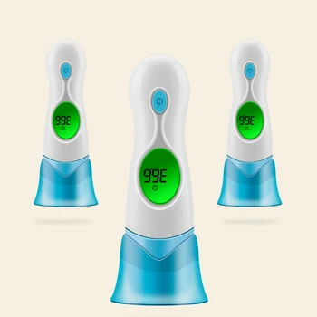 

4 In 1 Baby Point-of-Sale Digital Thermometer with Adult LCD Display Children's Thermometer Forehead Infrared Thermometer