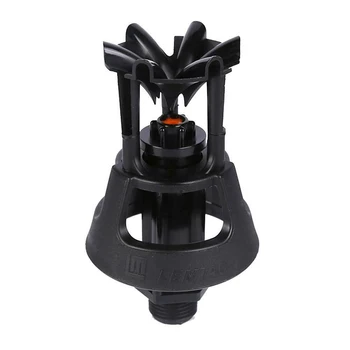 

360 Degree With 6 Nozzles Durable Rotary Sprinkler Plastic Threaded Garden Irrigation Agricultural Tool Water Saving Spray Head