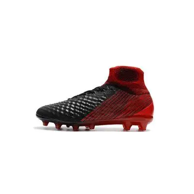Оригинальные мужские футбольные бутсы, тренировочные шипы для детей, Phantom Sneaker Sport Neymar ZUSA 18+ FG, великолепные футбольные кроссовки - Цвет: Черный