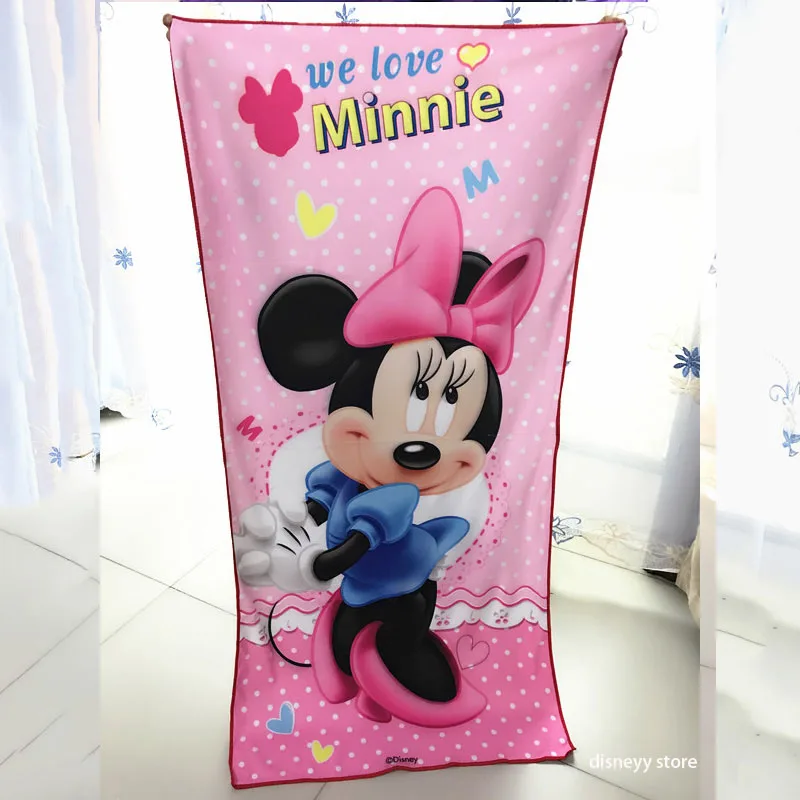 Хлопковое банное полотенце Disney для детей с изображением Микки Мауса Холодное