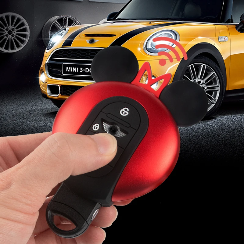 Чехол для автомобильного ключа из алюминиевого сплава Mini Cooper S One JCW F54 F55 F56 F57