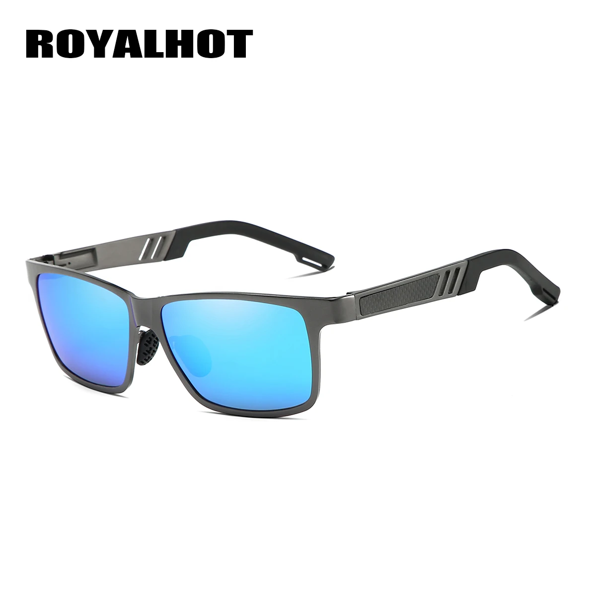 RoyalHot, мужские, женские, поляризационные солнцезащитные очки, алюминиево-магниевая оправа, солнцезащитные очки, очки для вождения, солнцезащитные очки, Oculos masculino, мужские, p10030 - Цвет линз: Blue