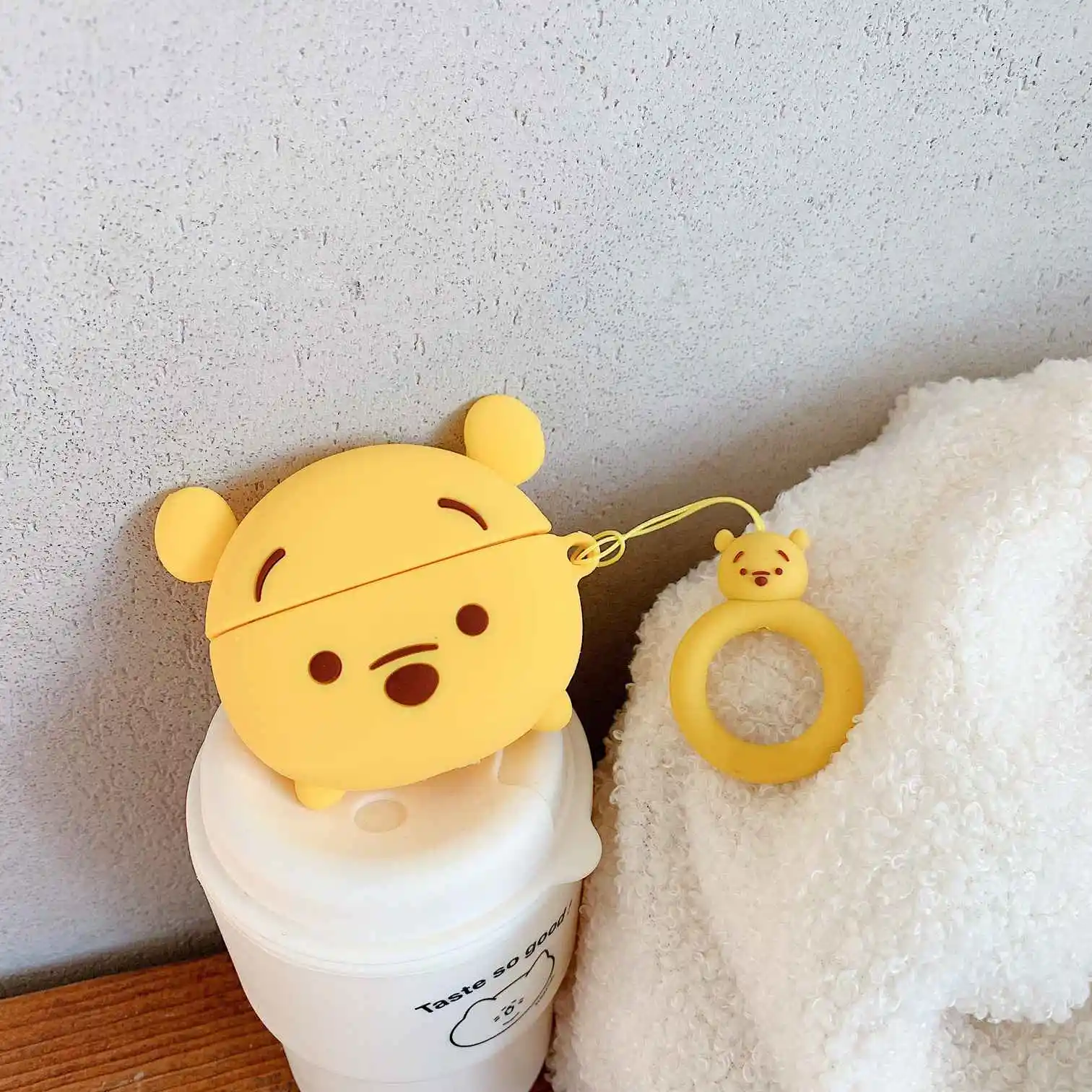 Чехол funda для Apple AirPods Pro, чехол с мультяшной Свинкой/уткой, 3D Силиконовая гарнитура с животными, чехол для Air pods pro 3 tws, Bluetooth, чехол для наушников - Цвет: A1