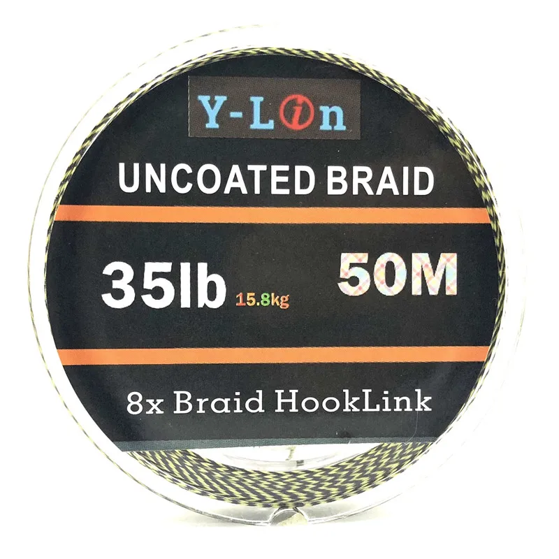 50 متر 8 حامل التمويه الكارب خيط صنارة الصيد لينة...