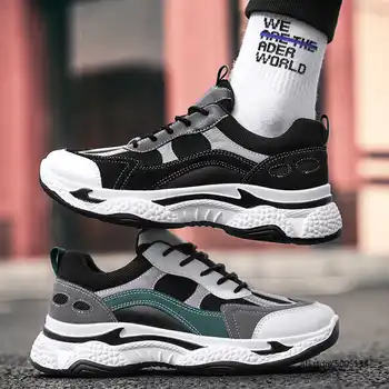 

New Breathable Men Shoes Fashion High Quality Male Casual Shoes Comfortable High Help Sneakers Tenis Masculino Adulto Zapatos