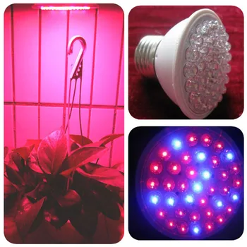 

1pc 38/60/80 LEDs Plant Growing Lamps Bulb Garden Flowers Plants Growing Tool Accessories Indoor Hydroponic Professional Lights