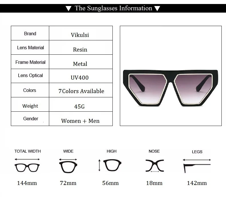 Модные брендовые дизайнерские полигоновые солнцезащитные очки для мужчин и женщин, металлическая оправа, защитные очки с плоским верхом, солнцезащитные очки для женщин и мужчин, очки «кошачий глаз»