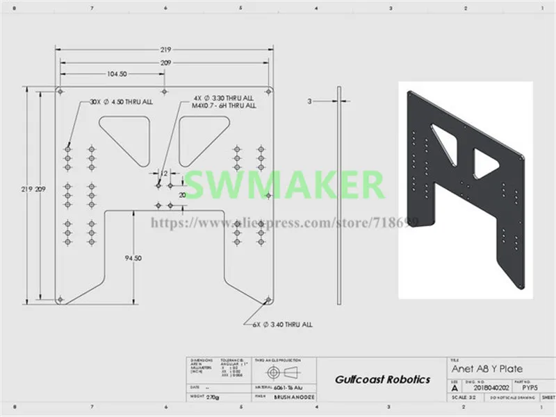 GIULY-Upgrade-Y-Carriage-Anodized-Aluminum-Plate (2)