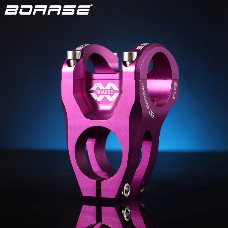 Boarse Bicycle Stem 31.8mm Bike Short Stem Parts Of Bicycle 40mm AluminumAlloy lightwe for AM/DH/FR/DJ/ENDURO