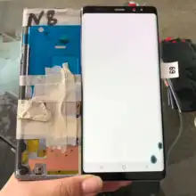Оригинальный Amoled lcd с черным пятном для samsung Galaxy Note 8 N950 SM N950F ЖК