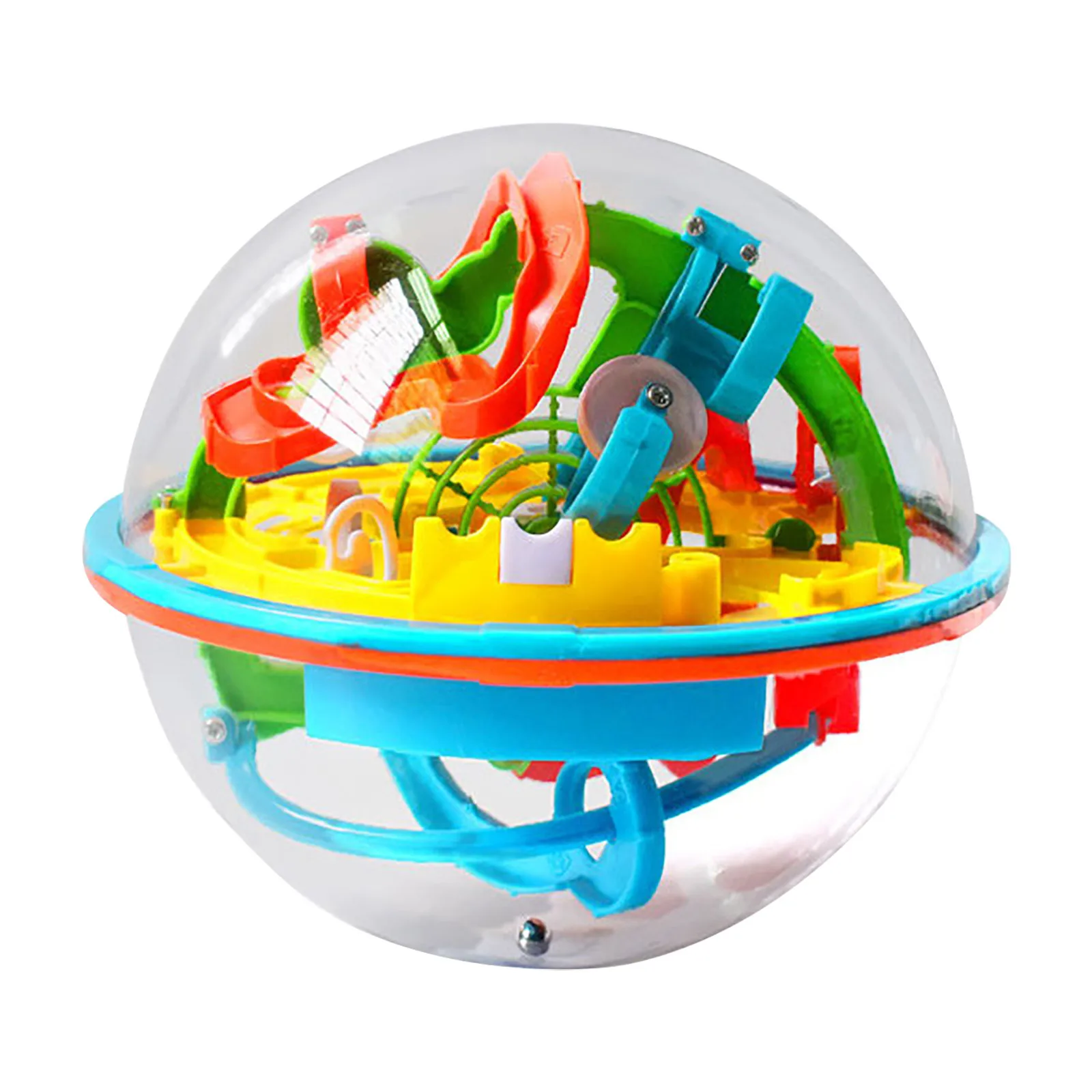 Boule magique et intelligente 3D, 100 étapes, labyrinthe, sphère, Globe, jouets pour enfants, testeur de cerveau éducatif, équilibre, jouet d'entraînement, cadeaux