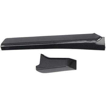 

Carbon Fiber Shift Panel Cover Frame Gear Side Strip Decor Trim Car Interior Accessories for Toyota Crewmax 2014-2019