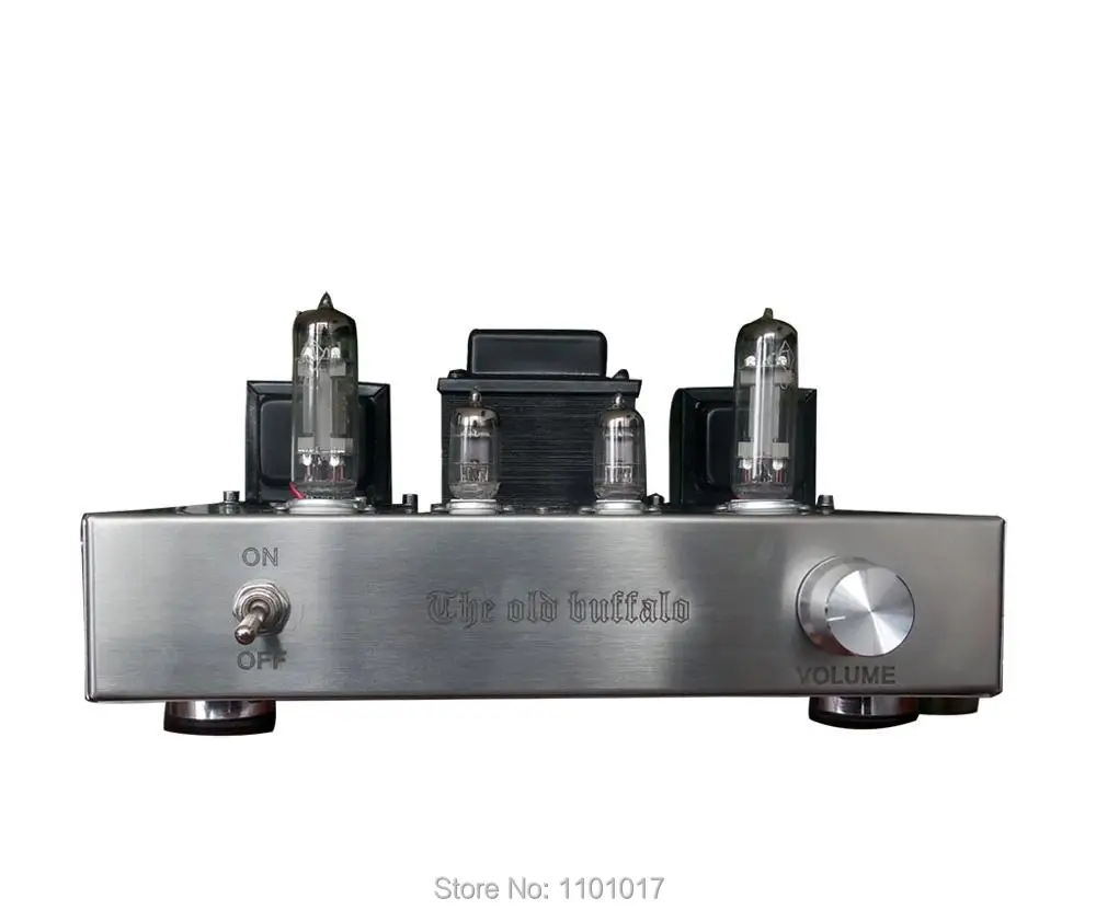 OldBuffalo 6C19 6S19 ламповый усилитель HIFI EXQUIS ручной работы Серебряный провод scoffolding триодная лампа amp