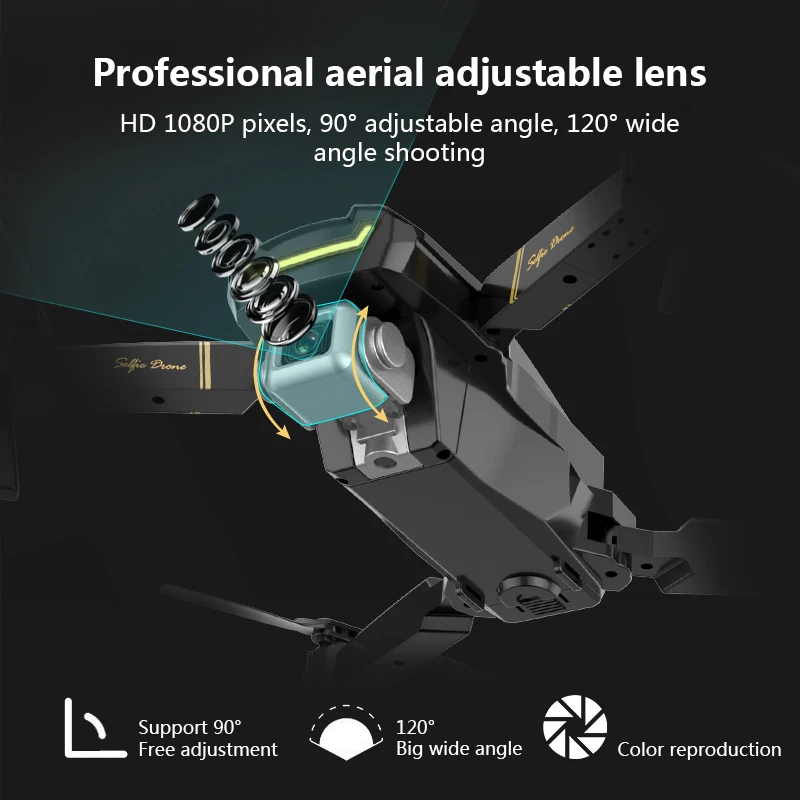 Global drone EXA Dron with camera HD1080P WiFi FPV drone 4K RC helicopter FPV helicopter drone VS d