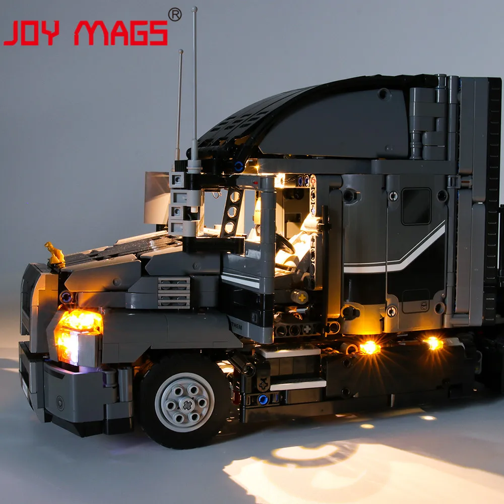 JOY MAGS только светодиодный светильник набор для серии Technic 42078 Mack Anthem светильник ing набор совместим с 20076(не включает модель