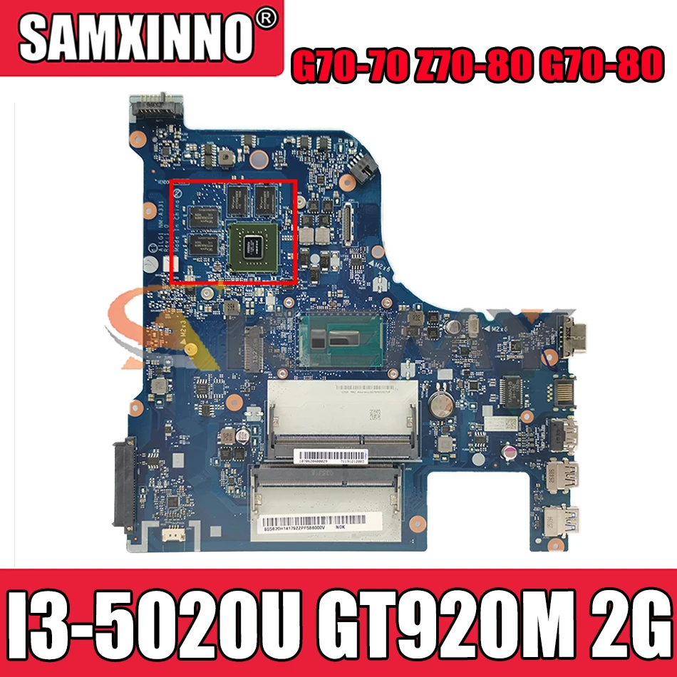 Akemy AILG1 NM-A331 материнская плата для ноутбука Lenovo G70-70 Z70-80 G70-80 Материнская процессор