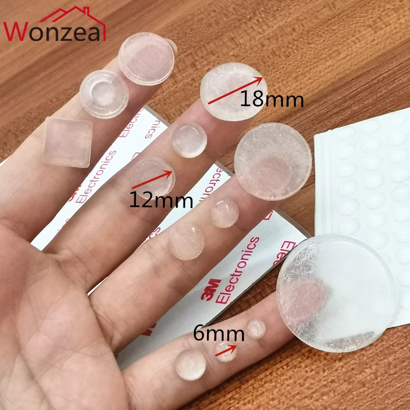 Barrier For Bed Rubber Damper Stopper For Door Polish Furniture Bumper Fasteners Chairs Kitchen Furniture Fittings