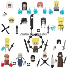 WM Block MOC Anime Character Shippuden The last Anime Figures Building Blocks Bricks Educational Toys For Kids Children Gift DIY
