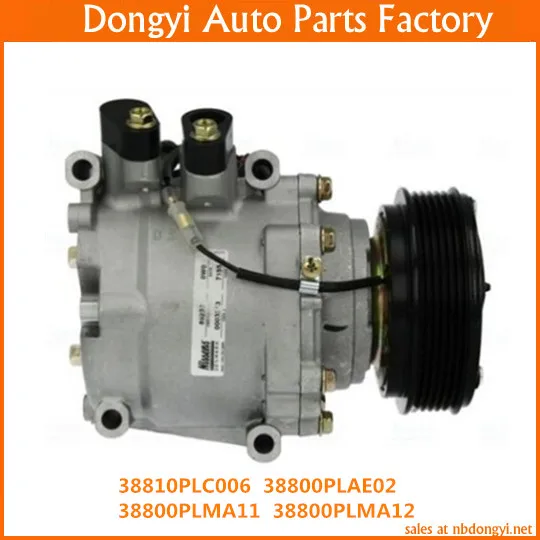 

Высококачественный компрессор A/C для 38810PLC006 38800PLAE02 38800PLMA11 38800PLMA12