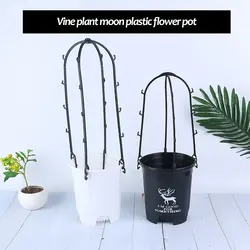 10 pces planta suporta jardinagem em forma de u planta suporte plástico natural vegetais flor durável planta escalada quadro tomates feijão