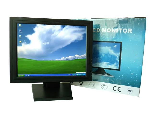 17 дюймов 4 провода резистивный Lcd сенсорный экран монитор/Промышленный Сенсорный