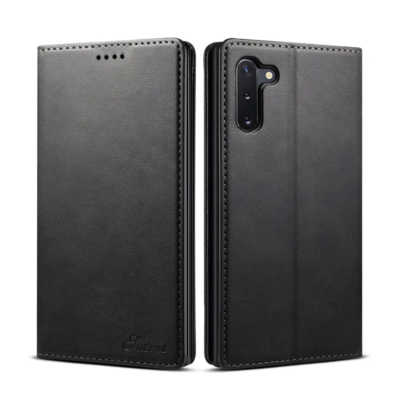 Note10+ кожаный чехол для samsung Galaxy Note 10 Plus 9 S9 S10 Plus S10e флип-чехол для кошелька держатель Магнитный Роскошный чехол