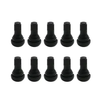 

10/20/30/50 Pcs Tubeless Tire Valve Wheel Stems Stubby TR412 for ATV Quad Snap in Tire Tyre Valve Stem Lawn Mower Car Motorcycle