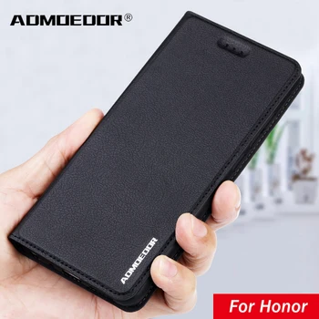 

huawei honor 9a 9c 9s 9x pro 9 lite Case Leather flip cover for huawei honor 8x 8 lite 8s 8a 8c 7x 6c 7a 7c pro back cases Stand