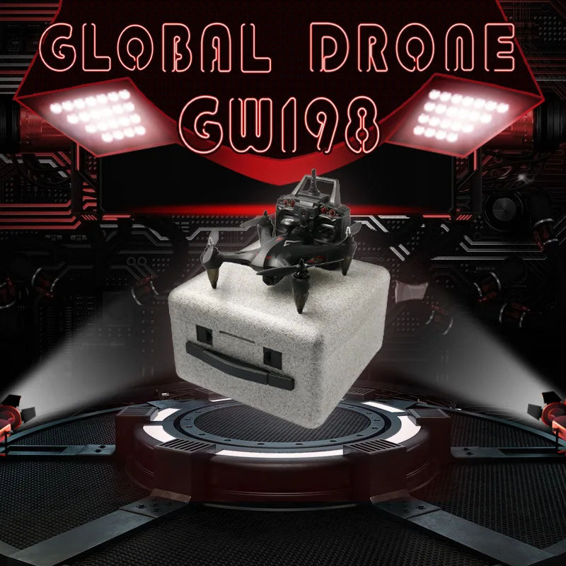 

Global Drone Gw198 VS B5w Brushless Ultra-long Life Battery GPS Unmanned Aerial Vehicle Aerial Remote-control Aircraft