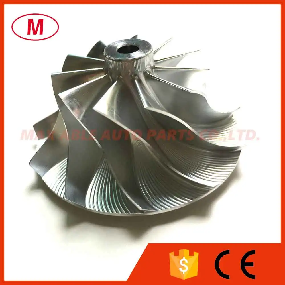 K04 5304-123-2032 34.53/50.96mm 11+0 blades Turbo Aluminum 2618/Milling/Billet compressor wheel for turbocharger 5303-970-0048 | Автомобили