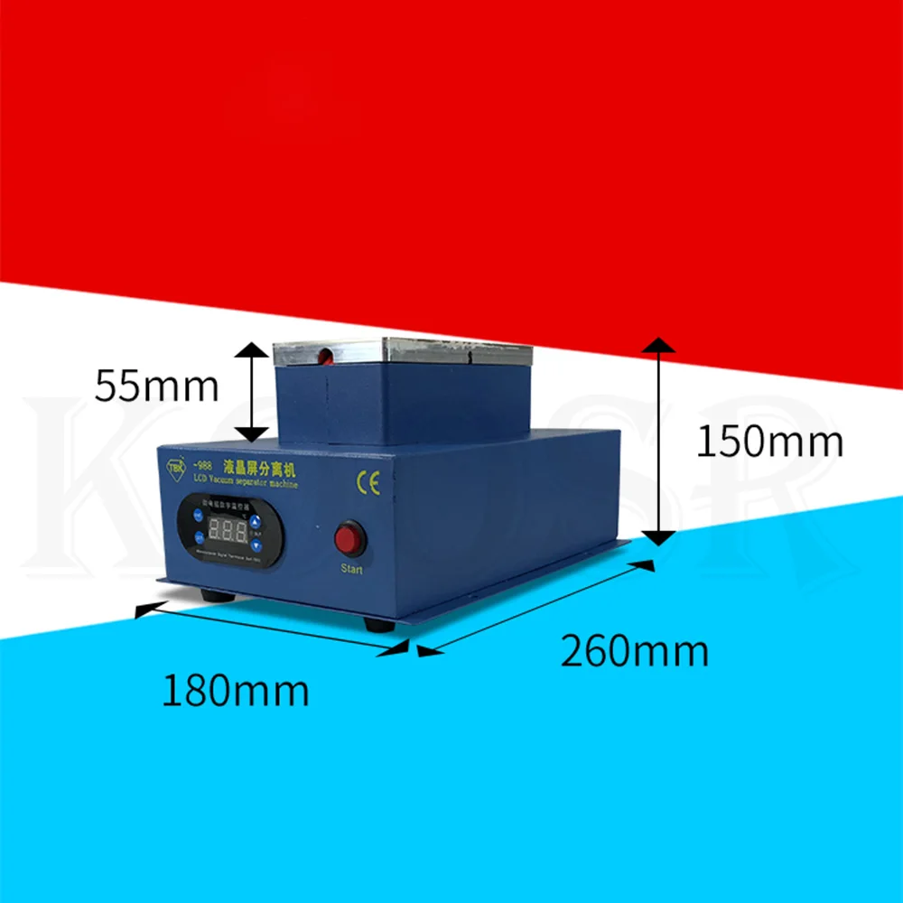 TBK-508A вакуумный насос ОСА ламинатор и-180 degress ЖК-сепаратор морозильник для iphone samsung edge 988 отделяющий ремонт