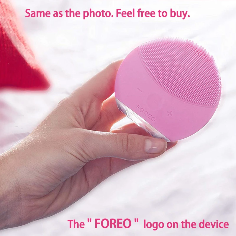 Foreo Luna Mini 2 Очищающая щетка для лица Foreo Luna Очищающая щетка для лица очиститель, настоящий логотип FOREO USB Перезаряжаемый, водонепроницаемый