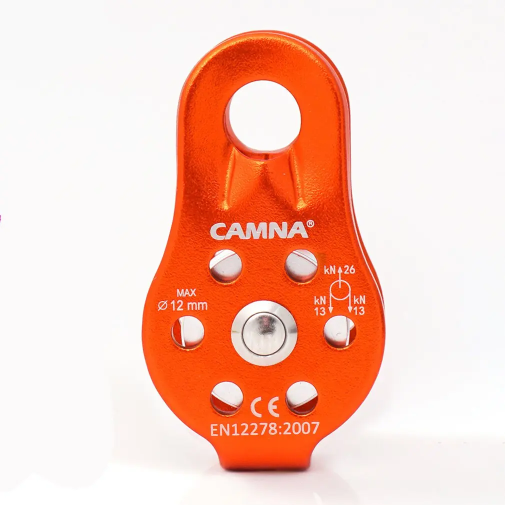 

Outdoor Climbing Exploration Cave Pulley Fixed Single Pulley Crossing Rescue Cave Hoisting Aluminum Alloy Pulley