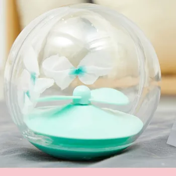 

Pet Toy Automatic Tumbler With Butterfly Electric Plastic Ball Interactive Cat Teaser Toy Electric Rolling Ball Toys for Cats