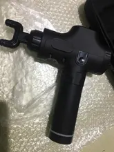 Pantalla LCD masaje arma profundo masajeador muscular dolor muscular cuerpo masaje de cuello ejercicio de relajación adelgazar la alivio del dolor