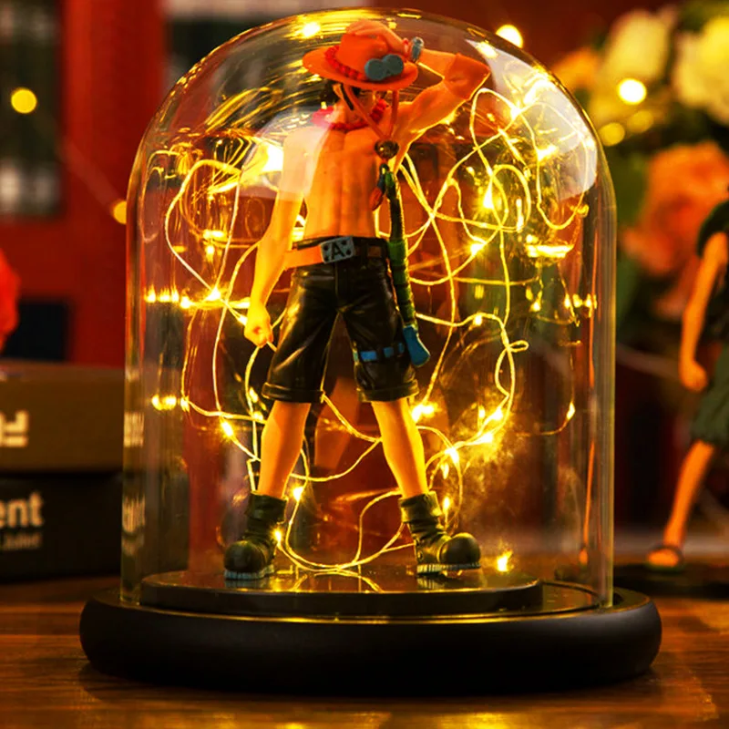 

One Piece Garage Kit Fly Figurine Route Ace Fire Silver Flower Anime Peripheral PRE-SALE Decoration Gift Size Food Fair
