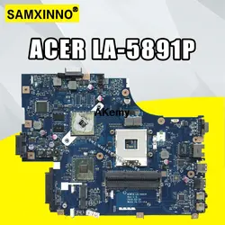 MBR5402001 NEW70 LA-5891P для ACER 5741 5741G материнская плата ноутбука с ATI видео s988A HM55 работает