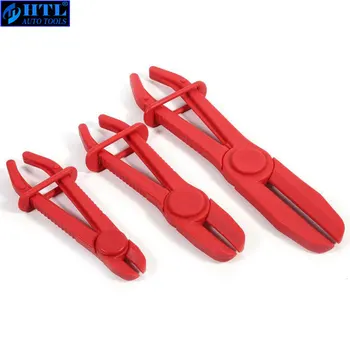 

3pcs Flexible Nylon Hose Clamp Mixed Sizes Fuel Hose Tool Set Kit Pinching Off Pliers