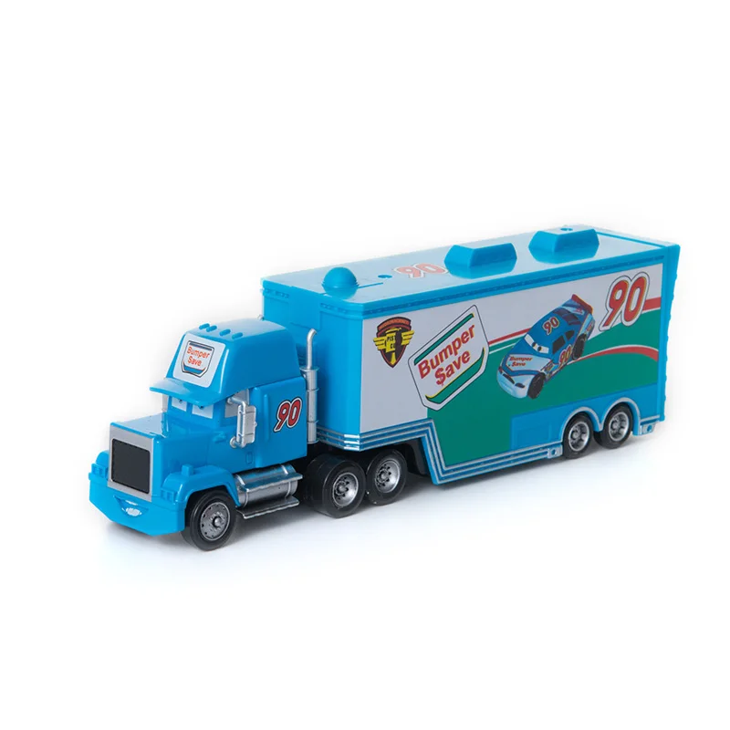 Автомобили disney Pixar Тачки 2 3 игрушки № 74 Mack Uncle Truck Lightning McQueen Jackson Storm 1:55 литой модельный автомобиль игрушки детские подарки - Цвет: NO. 90 Truck