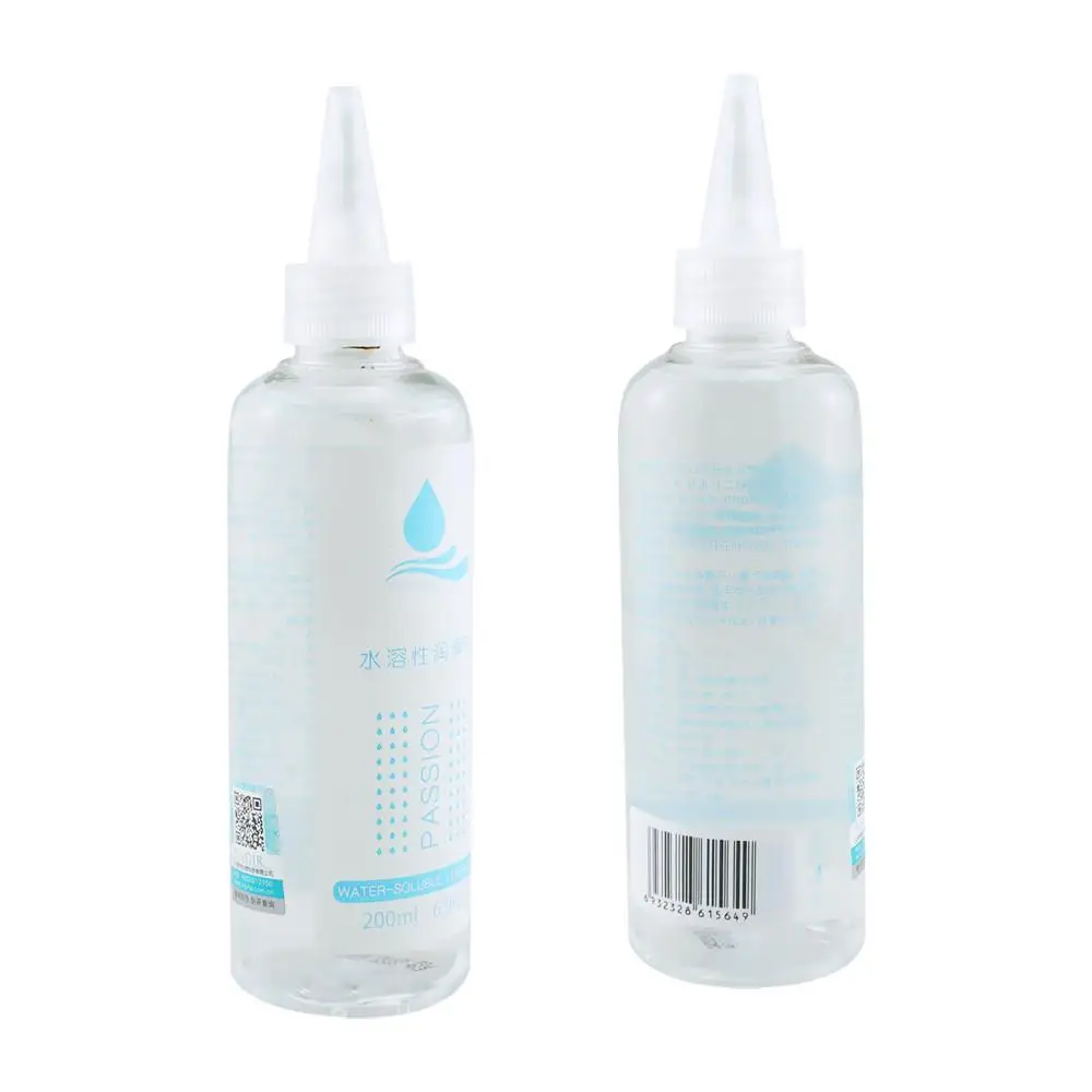 200ml Sexy Water-soluble Based Anal Lubes Lubricant Product Vaginal and Gel Sex Product For Flirt Orgasm Sexual Climax Body Oil