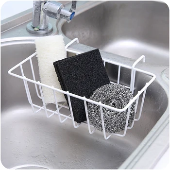 

Home Sink Drain Wrought Iron Storage Hanging Basket Kitchen Clear Filter Pool Cleaning Products Hanging Rack Wrought Iron