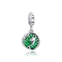 CKK Ариэль амулеты 925 Fit Pandora Браслеты стерлингового серебра Шарм бусины для бусина для изготовления украшений kralen perle