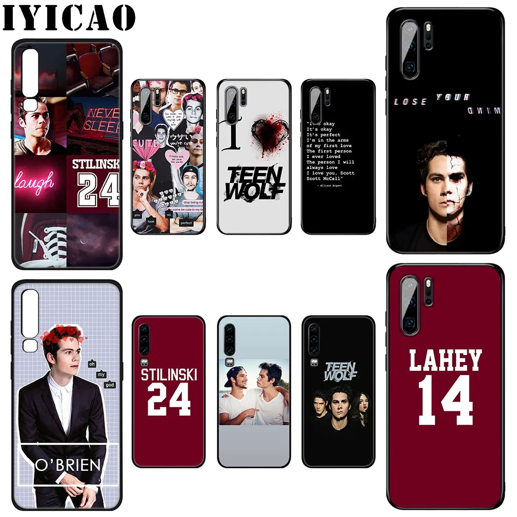 IYICAO TEEN WOLF Soft Silicone Case for Huawei P Smart Z Plus 2019 P30 P20 P10 Lite Pro Phone |