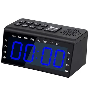 

Alarm Clock for Heavy Sleepers Alarm Clock Radio with with FM AM Alarm Clock with USB Charger Alarm Clock for Bedrooms with Slee