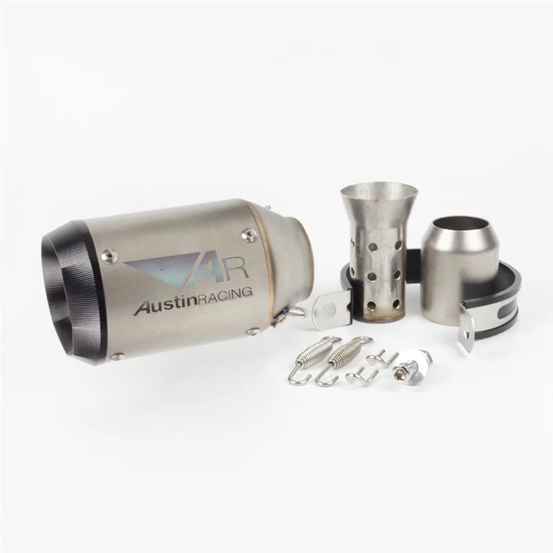 Выхлопная труба мотоцикла Модифицированная Передняя с глушителем для Yamaha MT 07 MT07