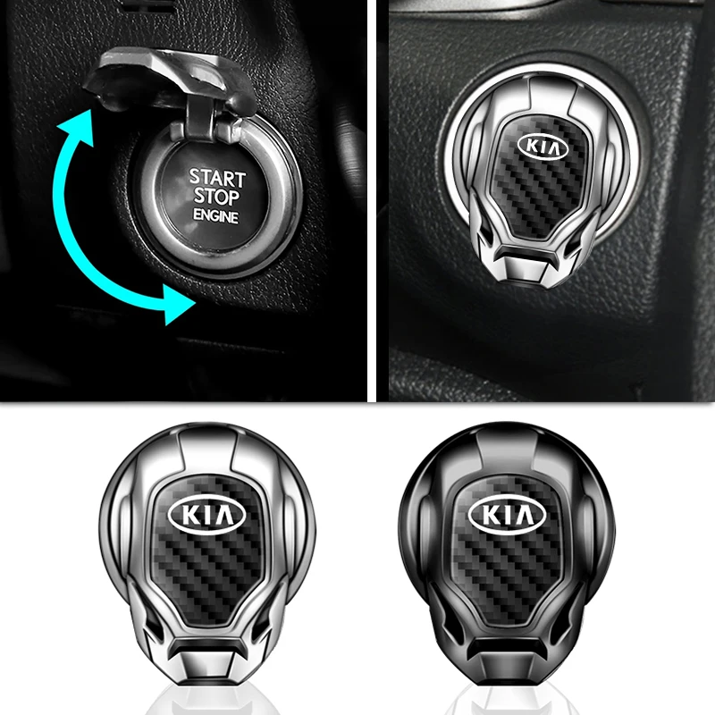 1 шт. кнопка Зажигания для Kia Ceed Jd Sportage 4 2007 Rio 5 автомобилей K5 2003 автомобильные
